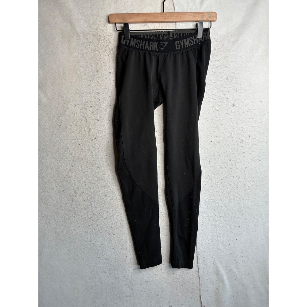 Gymshark Dry Mens Black Athletic Leggings Tights Size S Small 6608 GYM